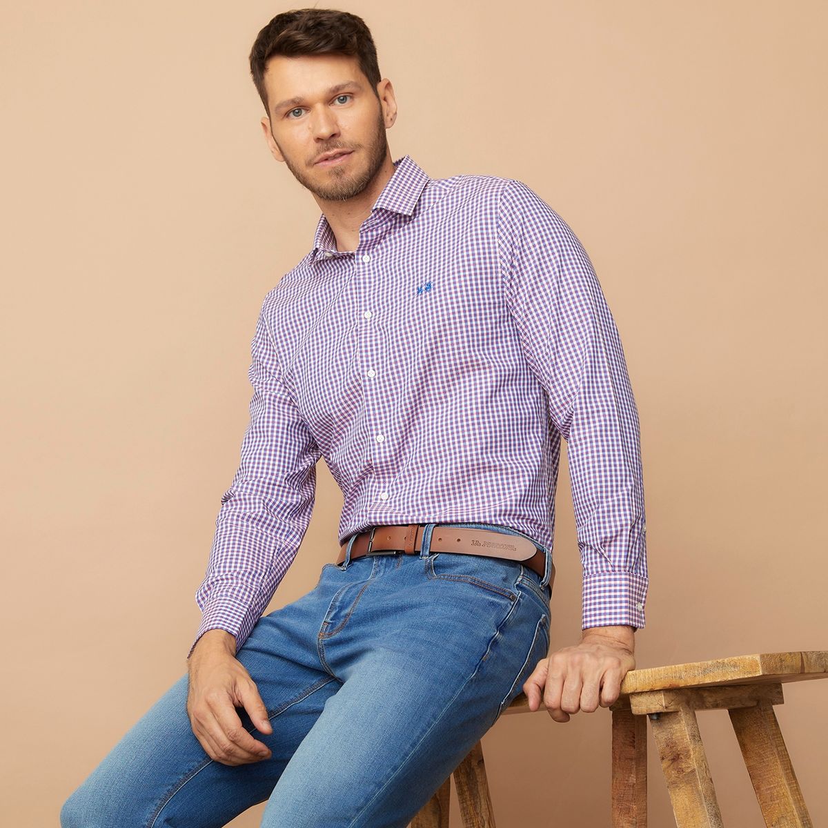 LA MARTINA - Camisa Manga Larga Casual Hombre La Martina