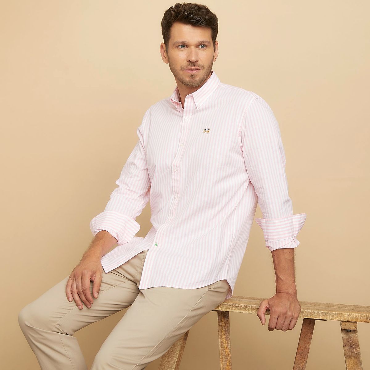 LA MARTINA - Camisa Manga Larga Casual Hombre La Martina