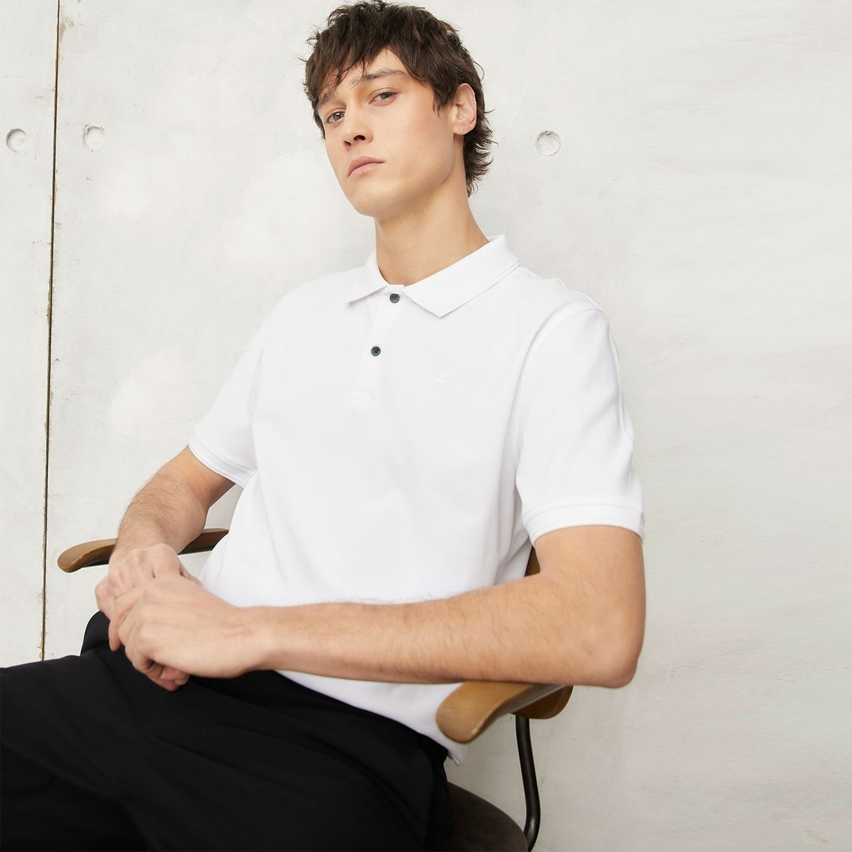 WOLF&HANK - Polera Manga Corta Algodón Orgánico Hombre Wolf&Hank