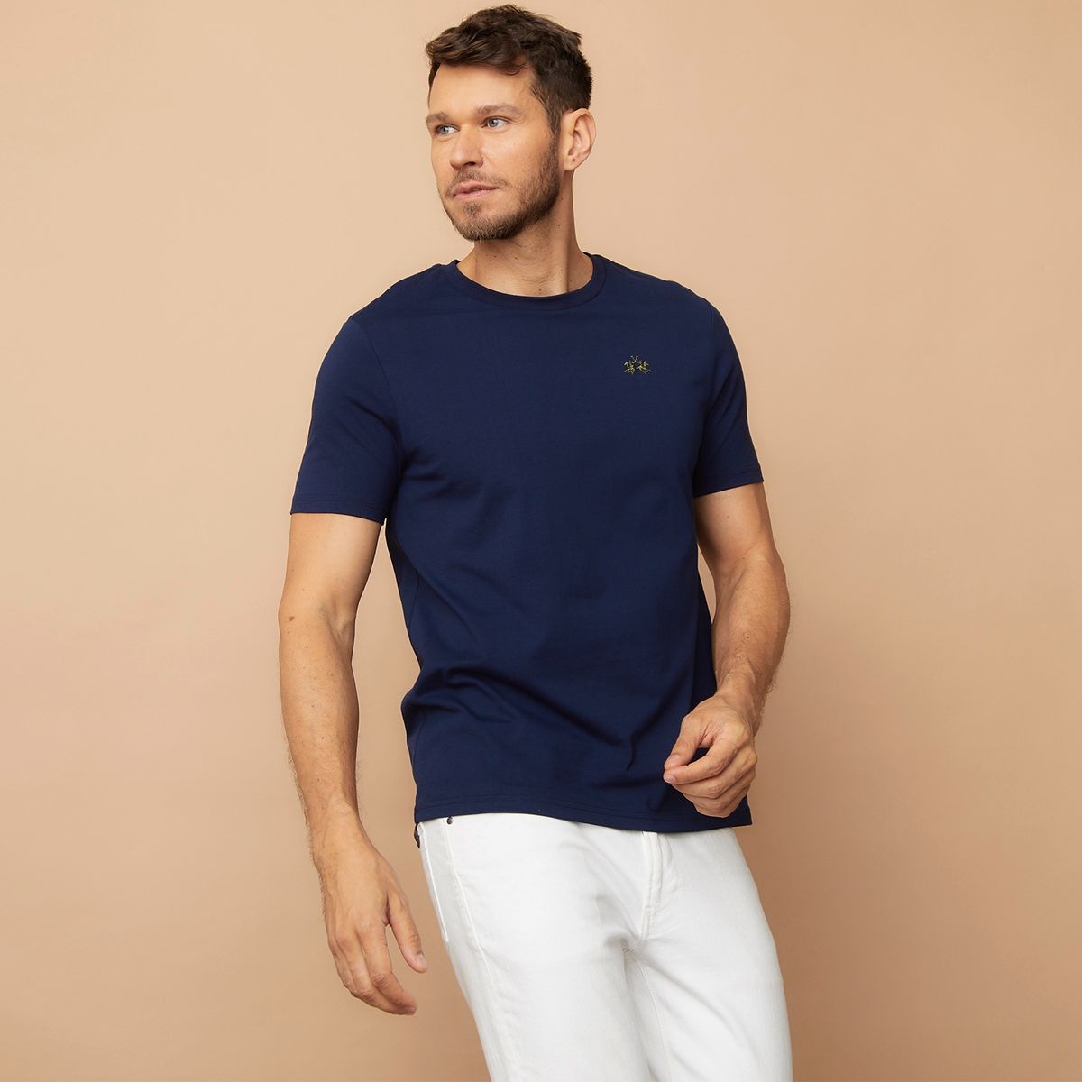 LA MARTINA - Polera Manga Corta Hombre La Martina