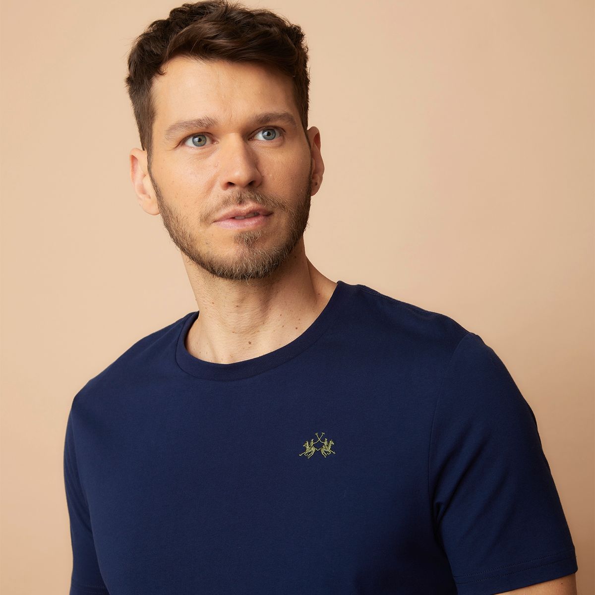 LA MARTINA - Polera Manga Corta Hombre La Martina