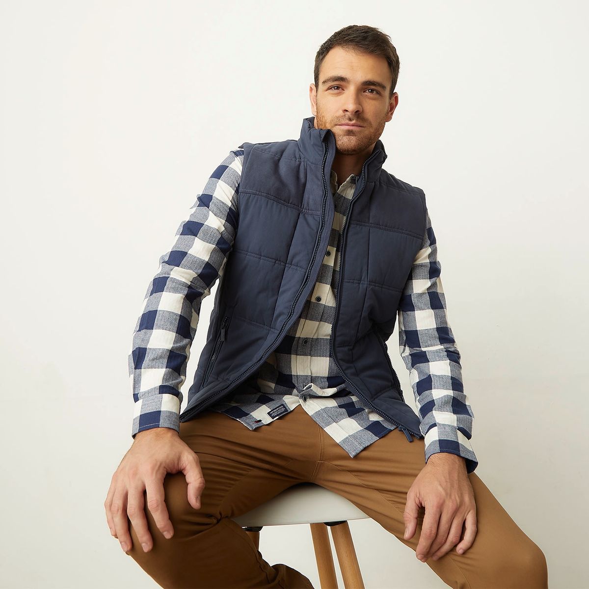 UNIVERSITY CLUB - Parka Sin Mangas Hombre University Club