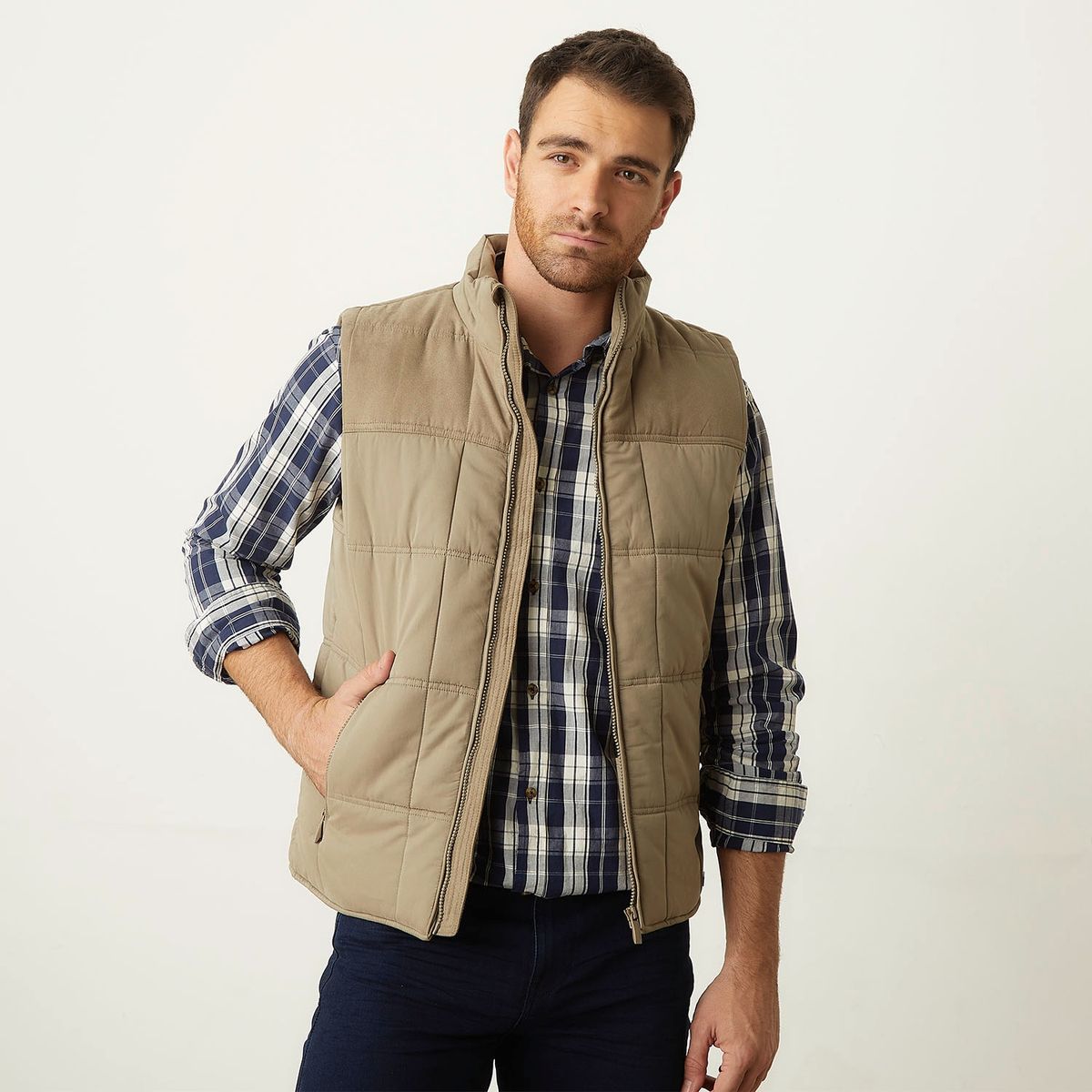 UNIVERSITY CLUB - Parka Sin Mangas Hombre University Club