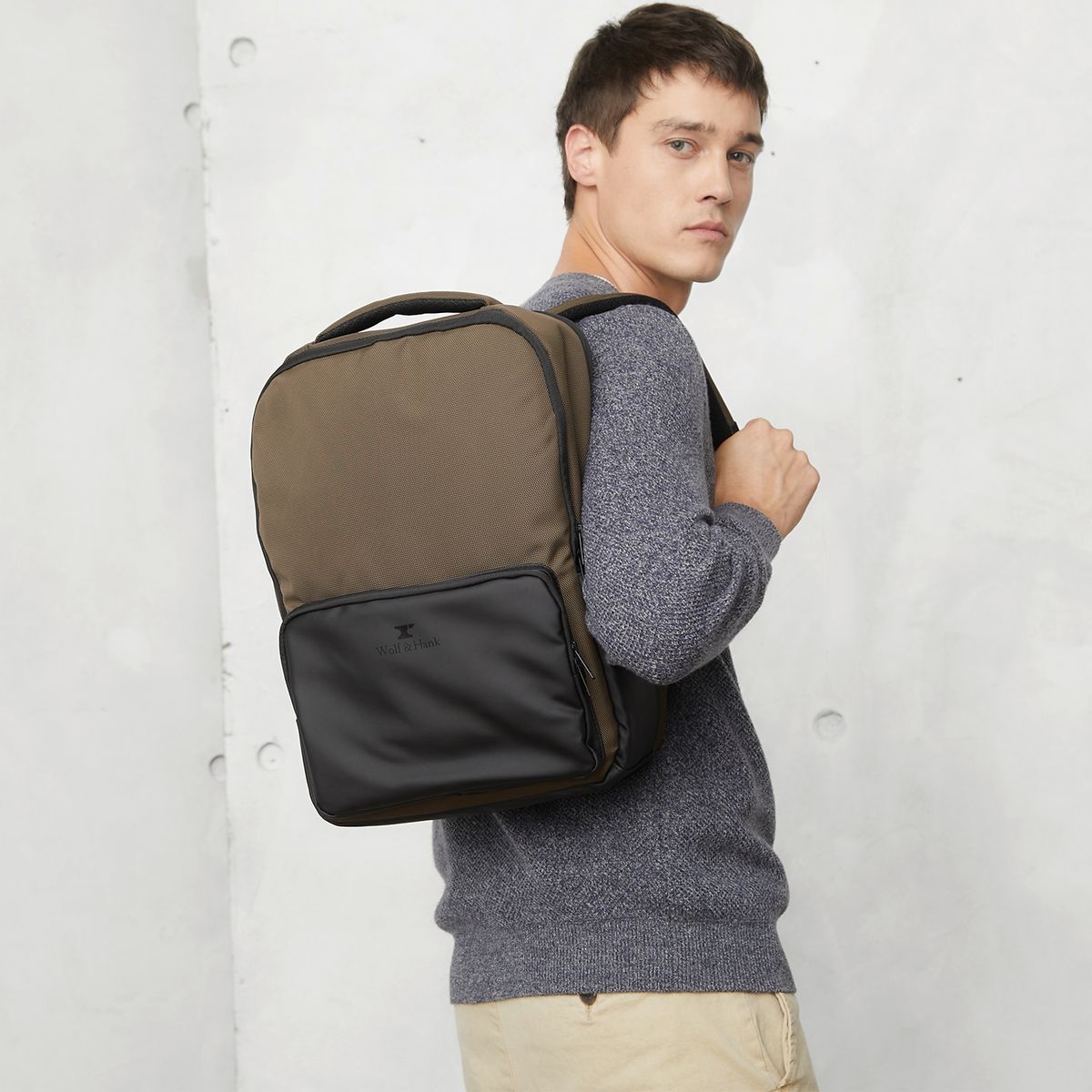 WOLF&HANK - Mochila Hombre Wolf&Hank