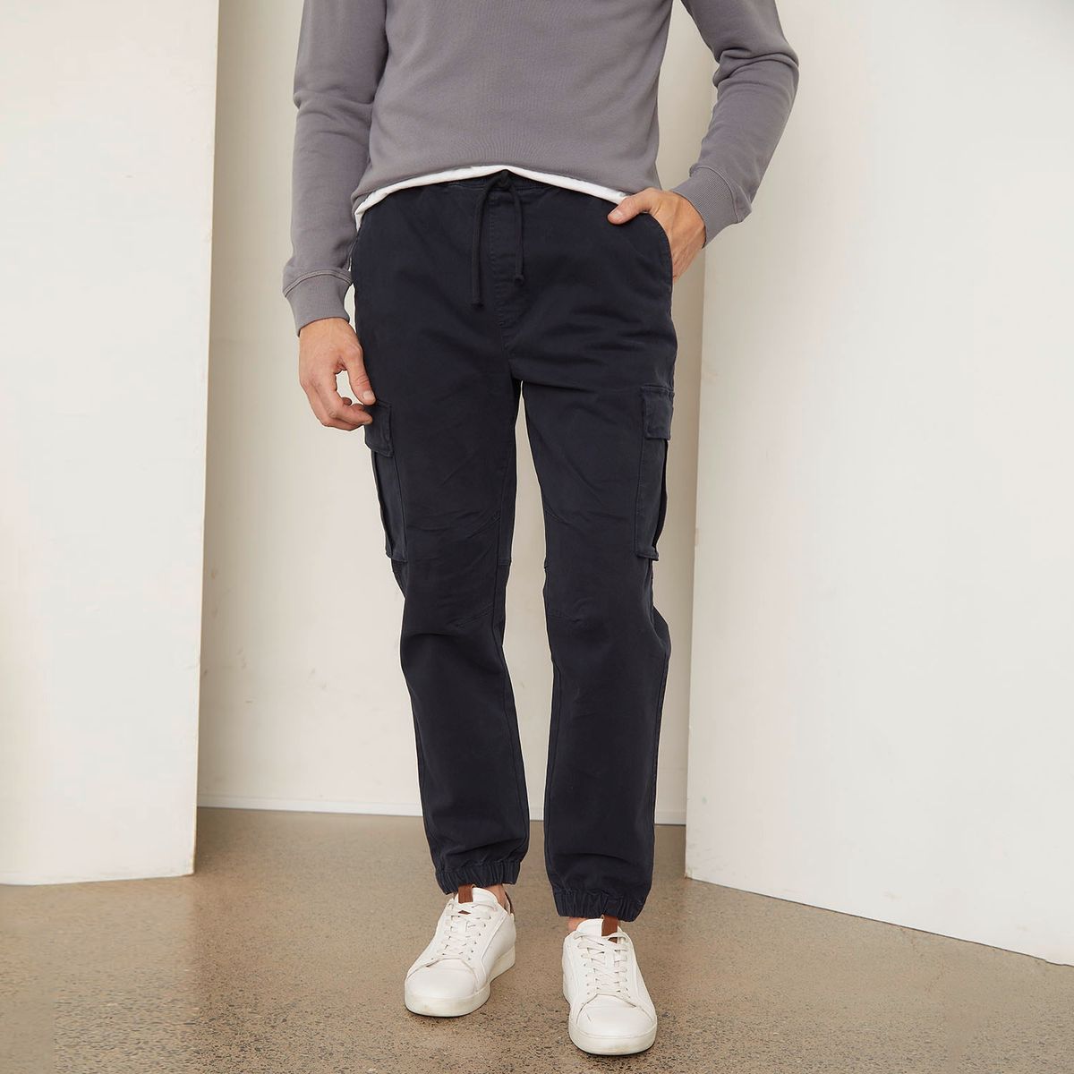 BASEMENT - Jogger Cargo Fit Hombre Basement