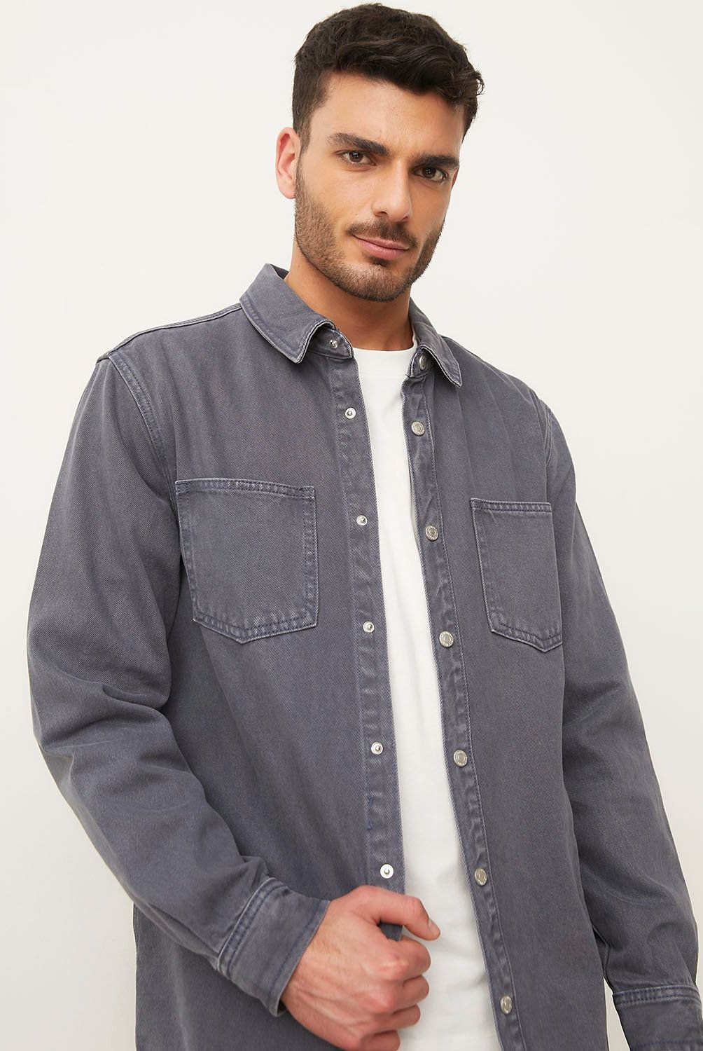 BASEMENT - Chaqueta Basement Algodón Hombre Casual