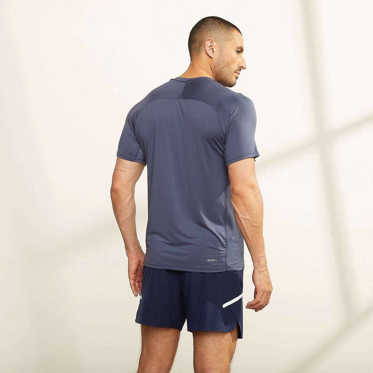 DIADORA - Polera Deportiva Manga Corta Hombre Diadora