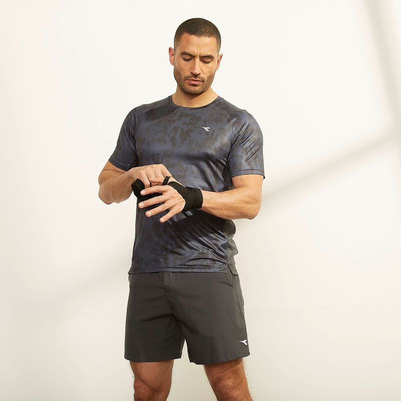 DIADORA - Polera Deportiva Manga Corta Hombre Diadora