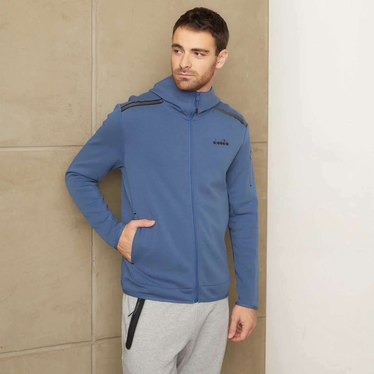 DIADORA - Polerón Casual Hombre Diadora