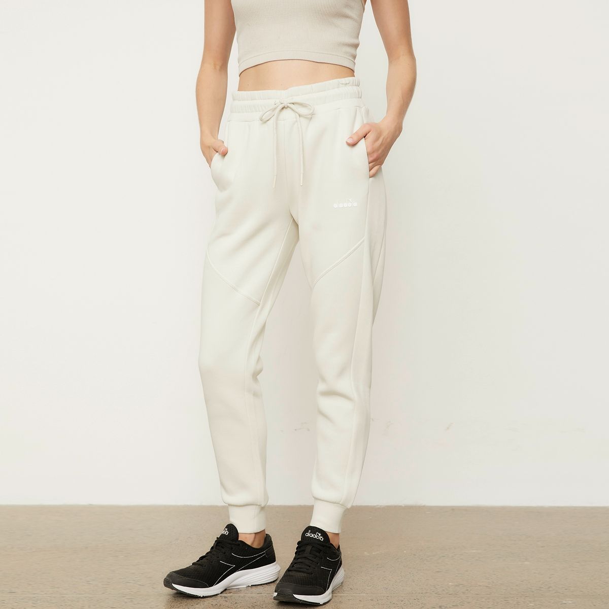 DIADORA - Pantalón Jogger Algodón Mujer Diadora