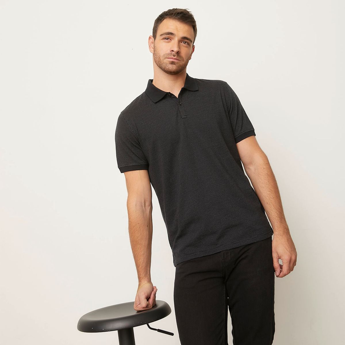 NEWPORT - Polera Manga Corta Hombre Newport