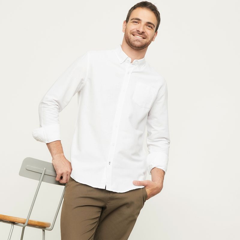 NEWPORT - Camisa Manga Larga Hombre Newport