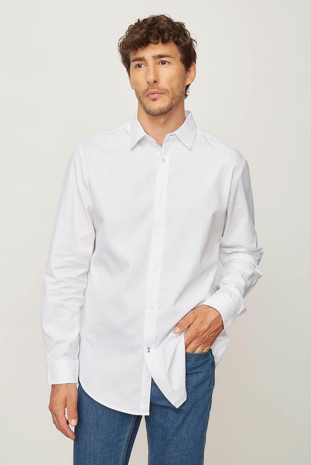 NEWPORT - Camisa Manga Larga Hombre Newport
