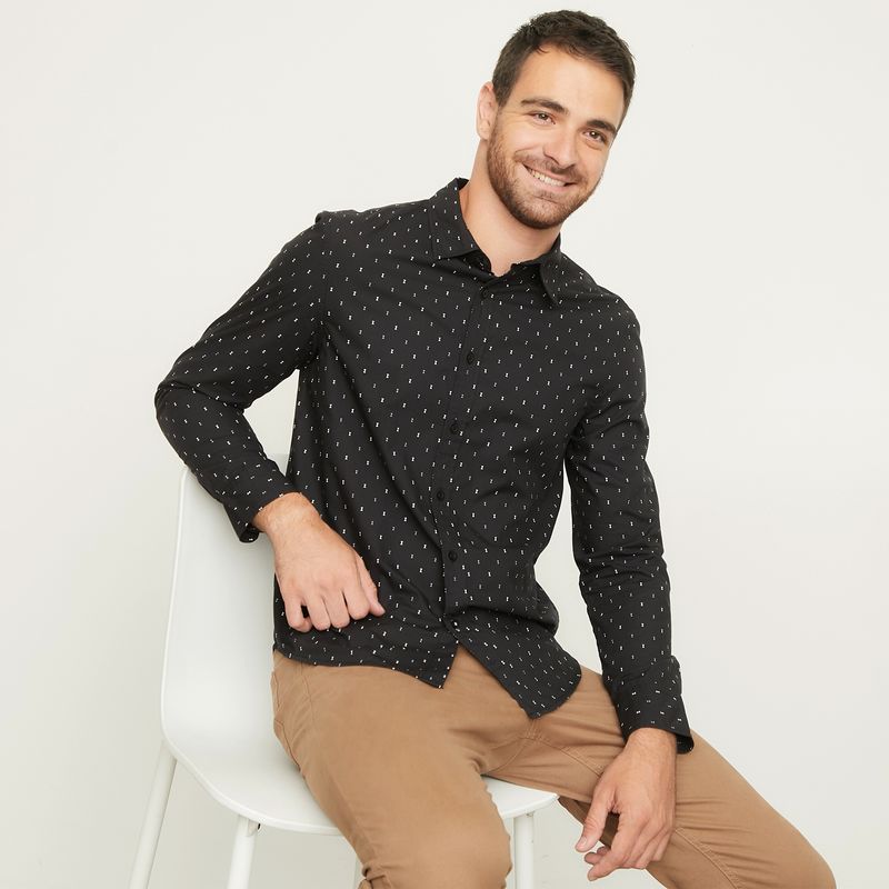 NEWPORT - Camisa Manga Larga Hombre Newport