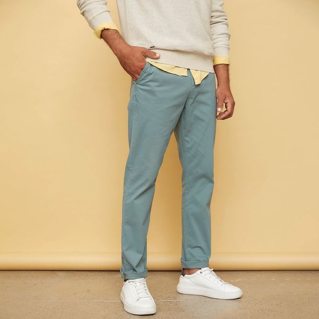 CASCAIS - Pantalón Chino Cascais Slim Fit Algodón Hombre