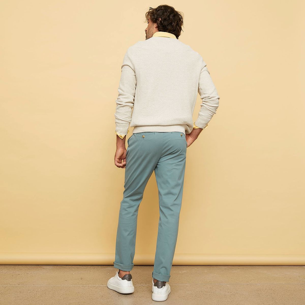 CASCAIS - Pantalón Chino Cascais Slim Fit Algodón Hombre