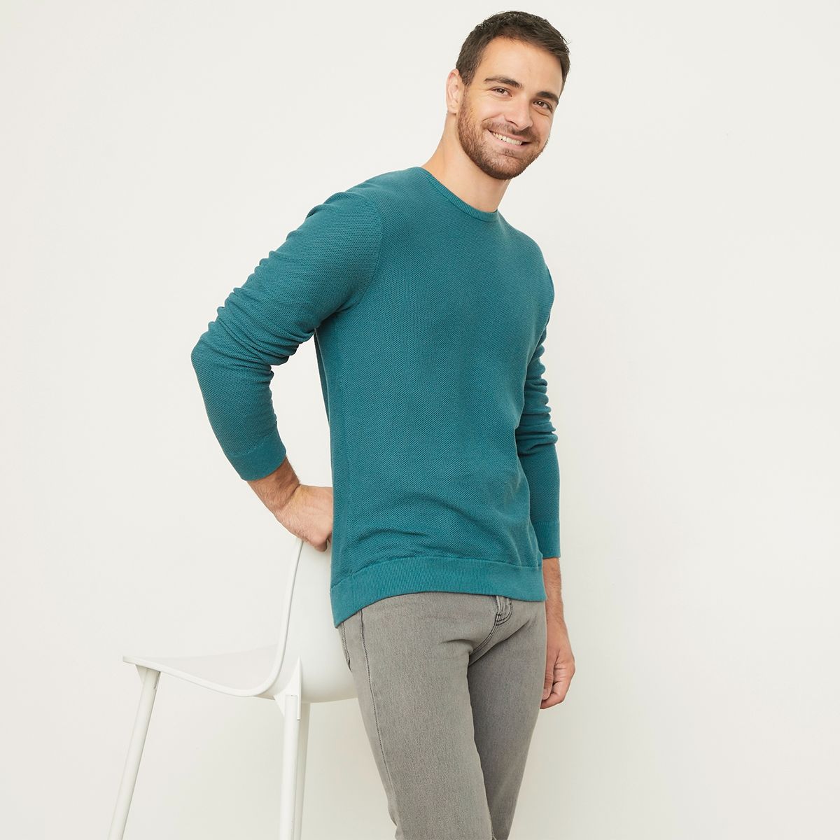 NEWPORT - Sweater Cuello Redondo Hombre Newport
