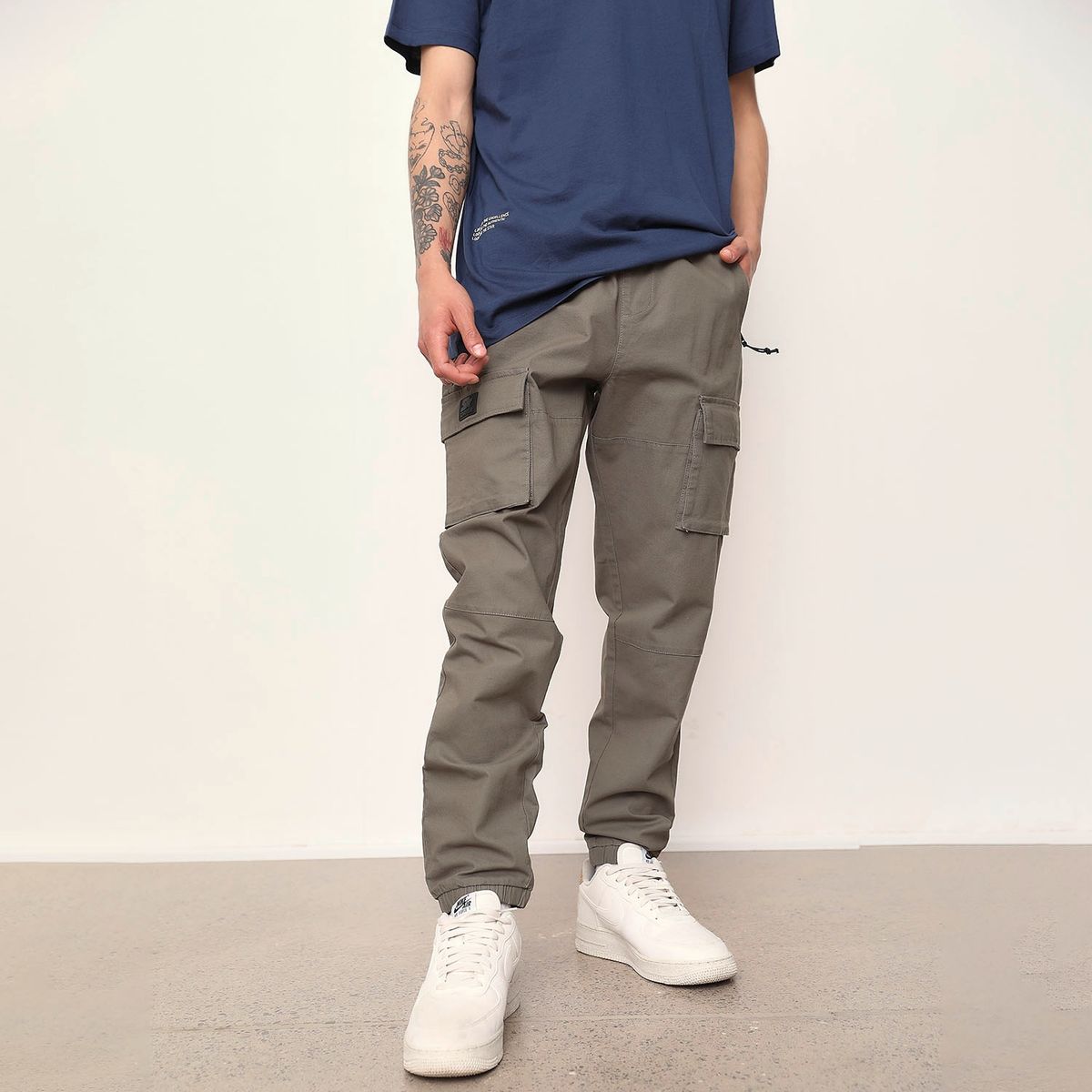 STARTER - Pantalón Jogger Bolsillos Cargo Hombre Starter