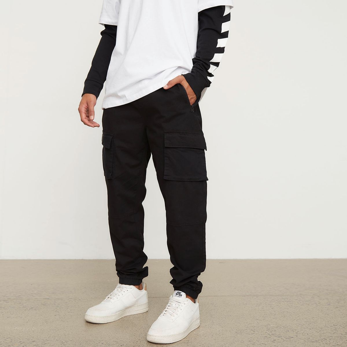 STARTER - Pantalón Jogger Bolsillos Cargo Hombre Starter