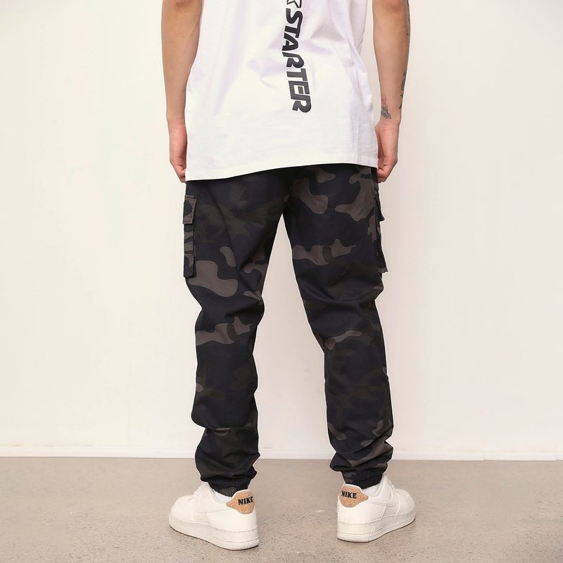 STARTER - Pantalón Jogger Bolsillos Cargo Hombre Starter