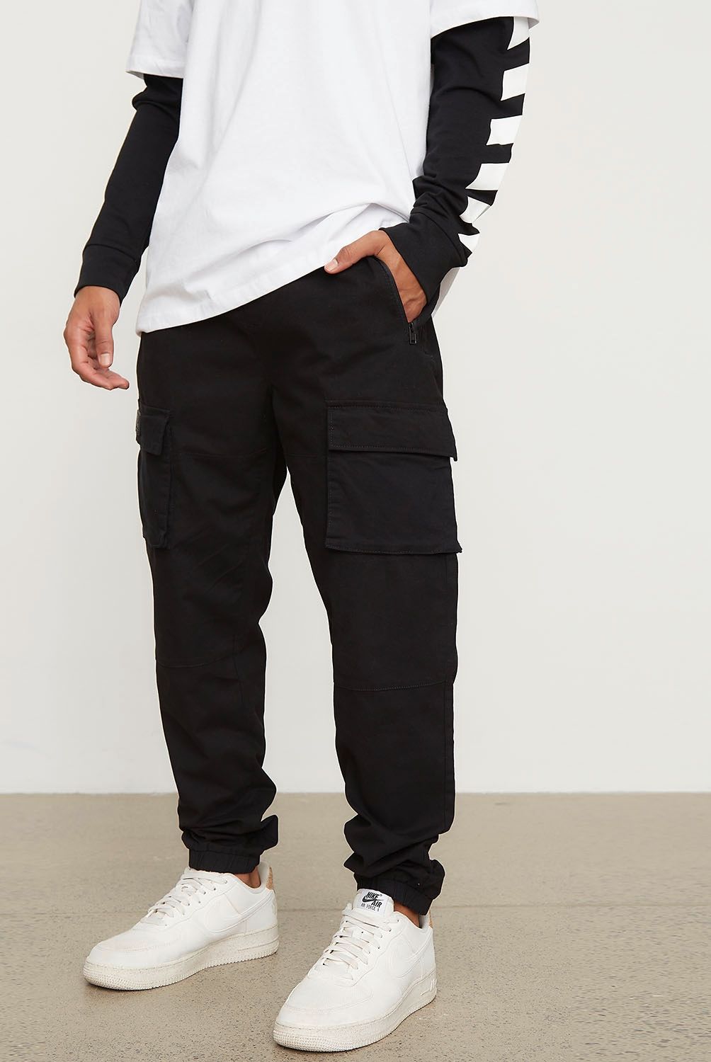 STARTER - Pantalón Jogger Bolsillos Cargo Hombre Starter