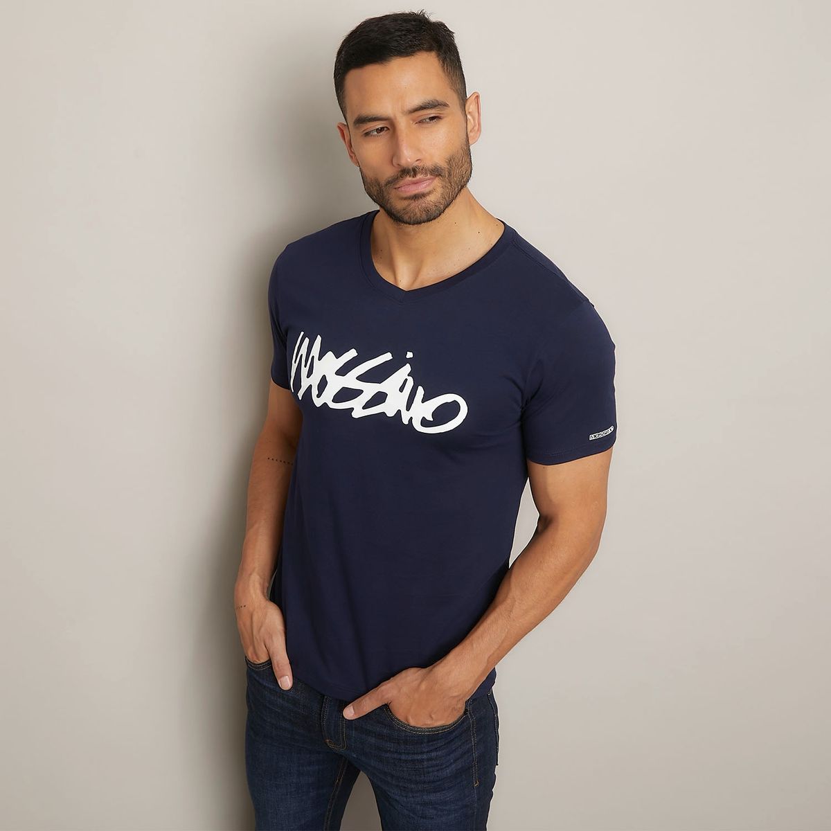 MOSSIMO - Polera Manga Corta Regular Fit  Hombre Mossimo