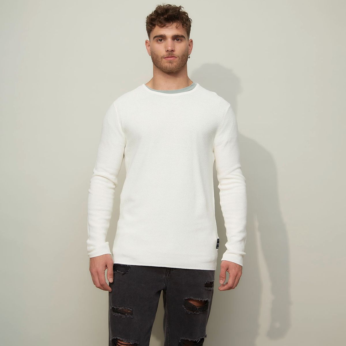 MOSSIMO - Sweater Cuello Redondo Hombre Mossimo