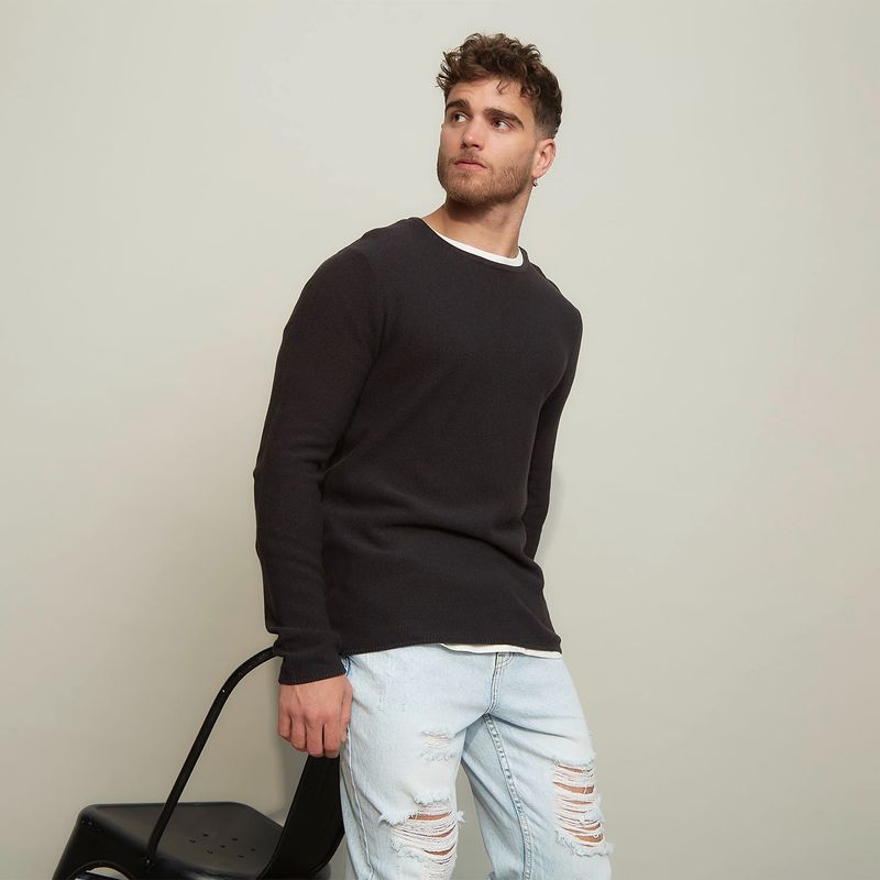 MOSSIMO - Sweater Cuello Redondo Hombre Mossimo