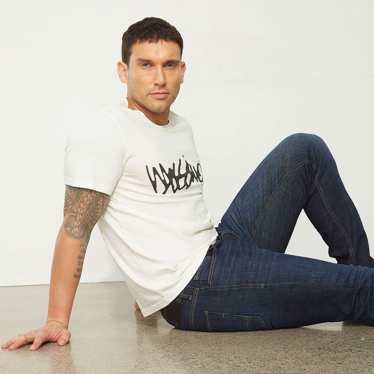 MOSSIMO - Polera Manga Corta Algodón Hombre Mossimo