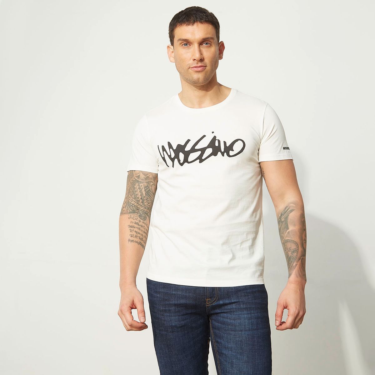 MOSSIMO - Polera Manga Corta Algodón Hombre Mossimo