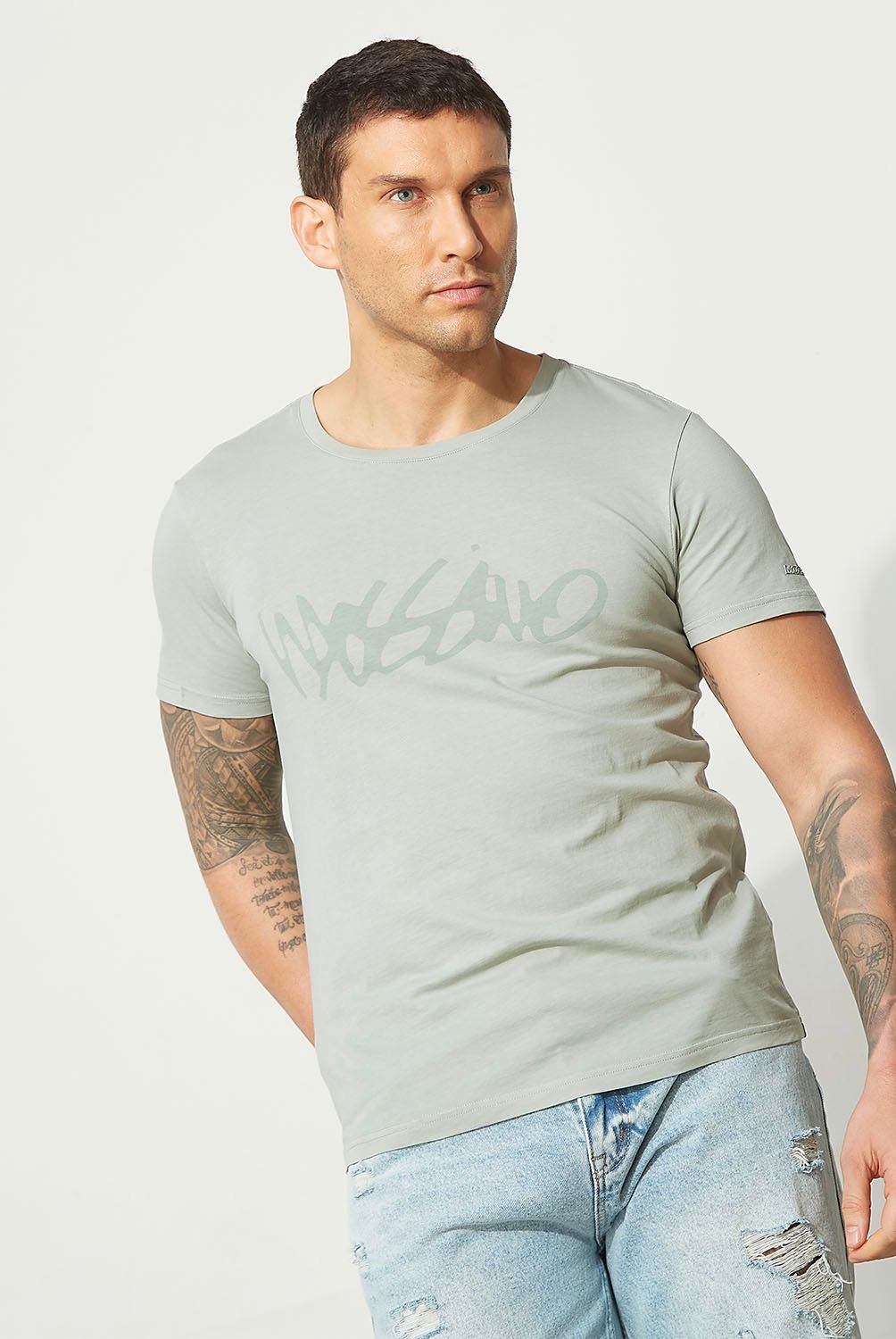 MOSSIMO - Polera Manga Corta Algodón Hombre Mossimo