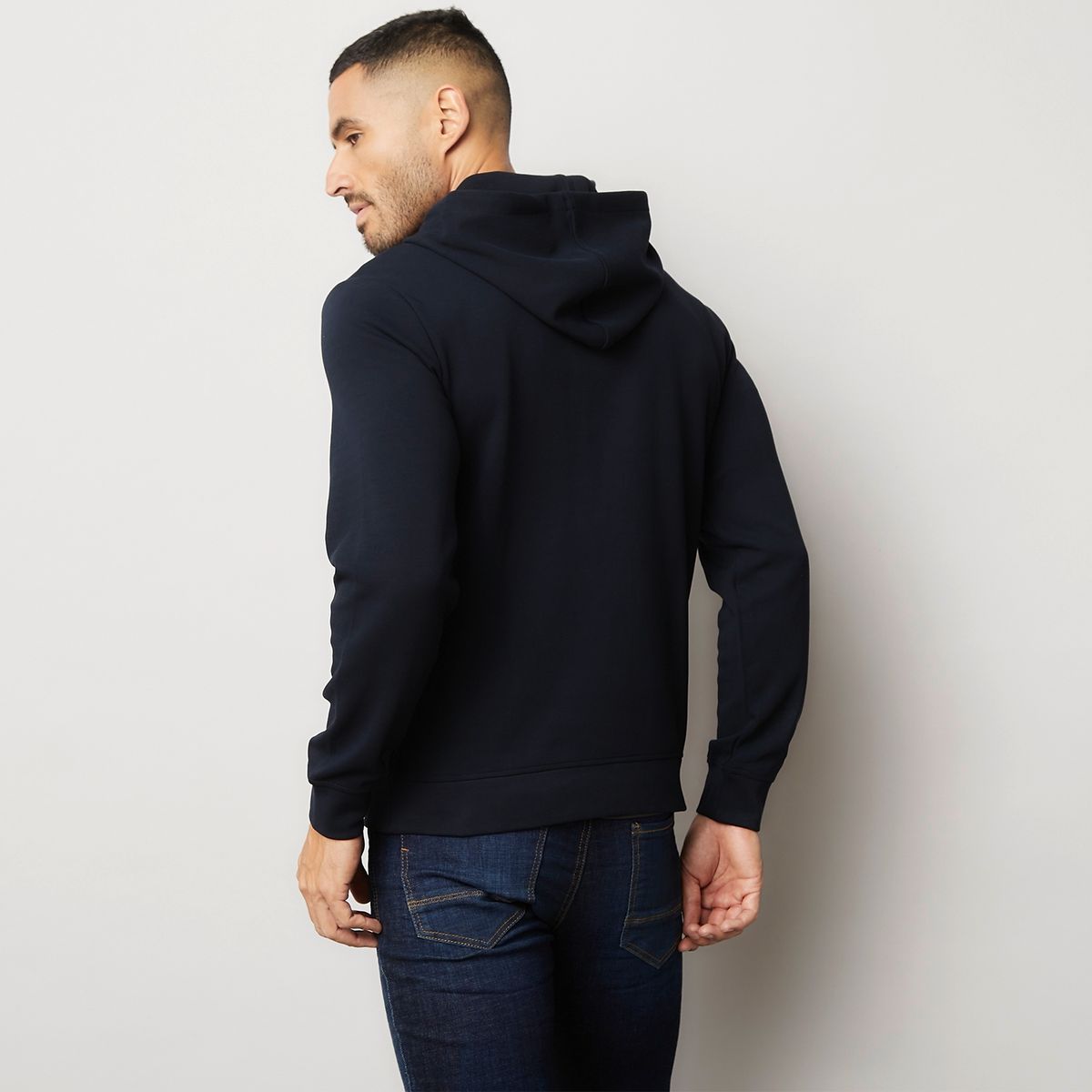 MOSSIMO - Polerón Con Gorro Algodón Hombre Mossimo