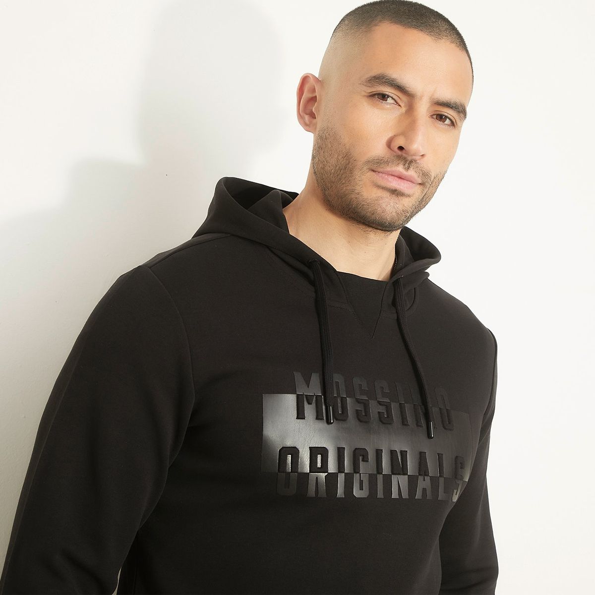 MOSSIMO - Polerón Con Gorro Algodón Hombre Mossimo