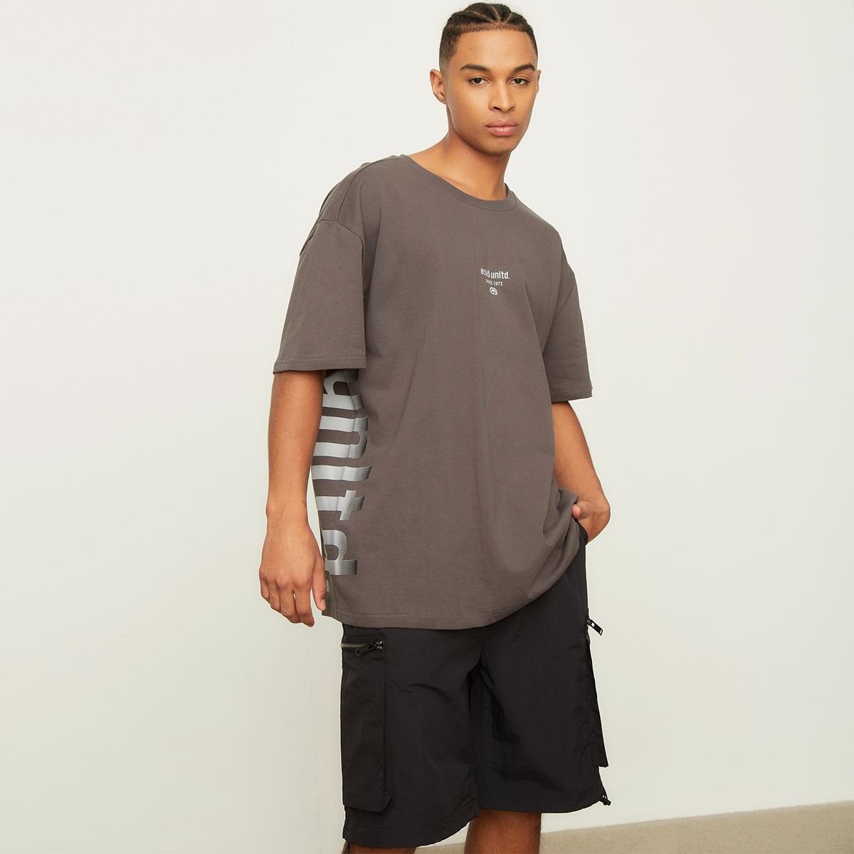 ECKO - Polera Manga Corta Oversize Fit Hombre Ecko