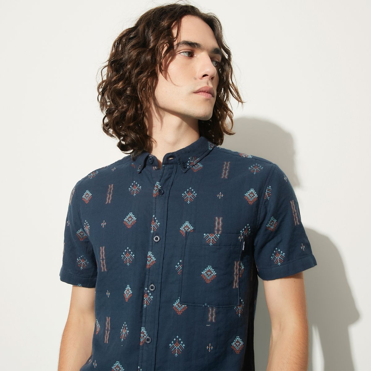 DOO AUSTRALIA - Camisa Casual Manga Corta Algodón Hombre Doo Australia