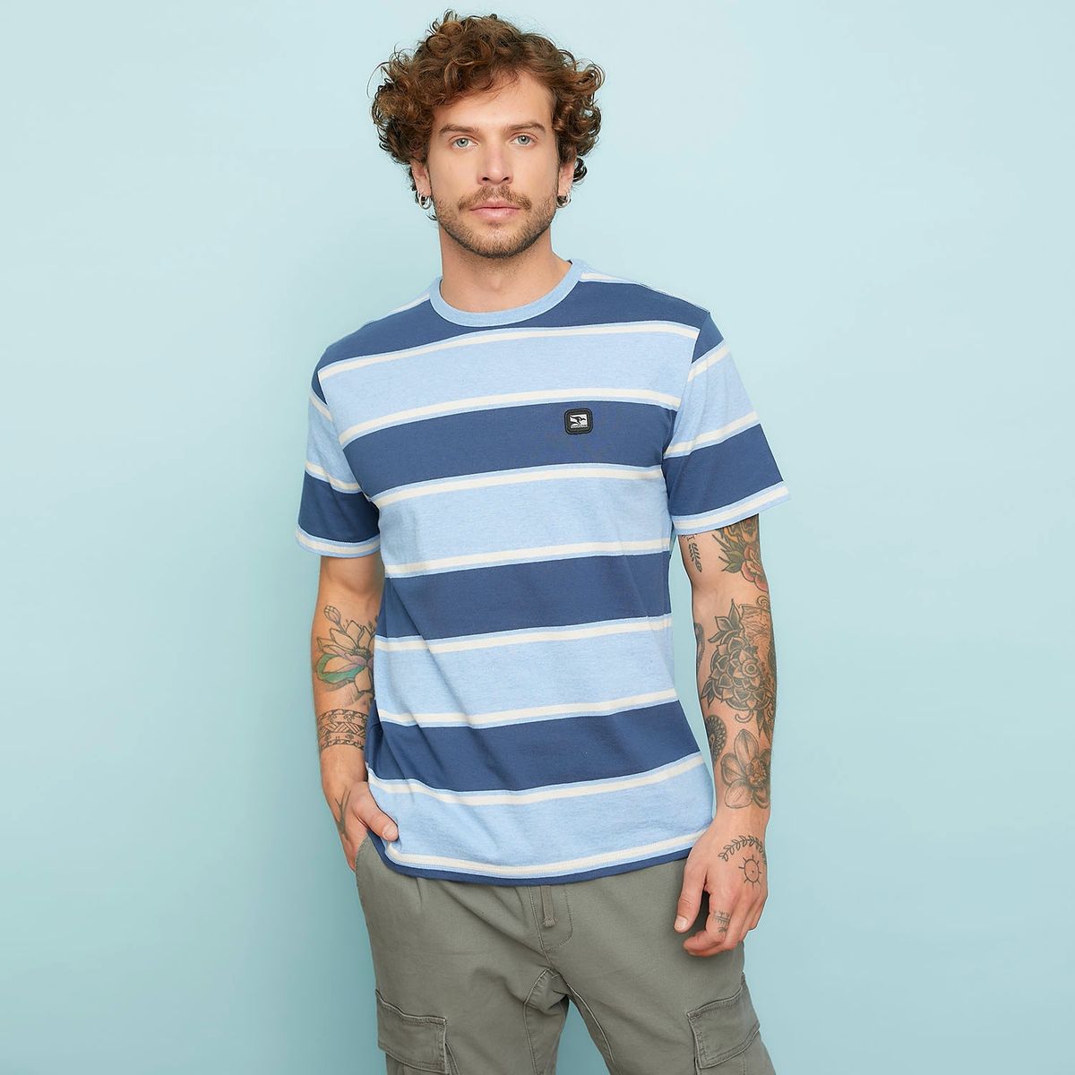 DOO AUSTRALIA - Polera Manga Corta Algodón Hombre Doo Australia