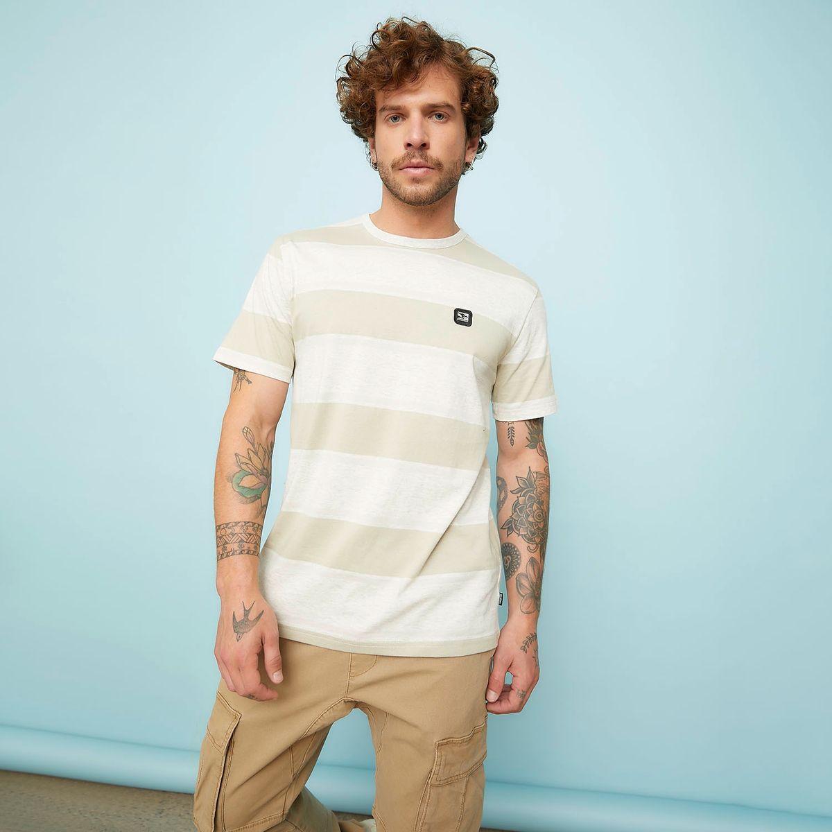 DOO AUSTRALIA - Polera Manga Corta Algodón Hombre Doo Australia