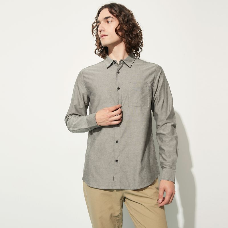 DOO AUSTRALIA - Camisa Casual Manga Larga Algodón Hombre Doo Australia