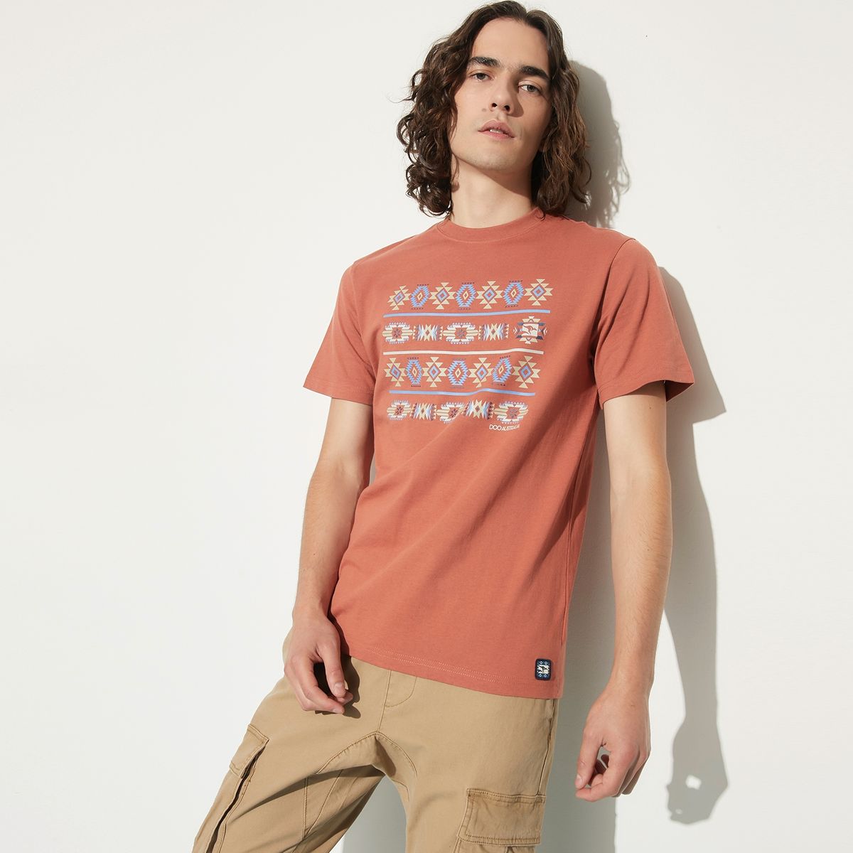 DOO AUSTRALIA - Polera Manga Corta Algodón Hombre Doo Australia