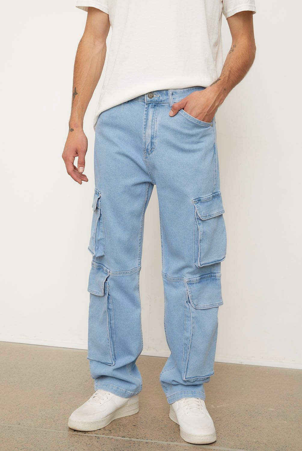 AMERICANINO - Jeans Cargo Hombre Americanino