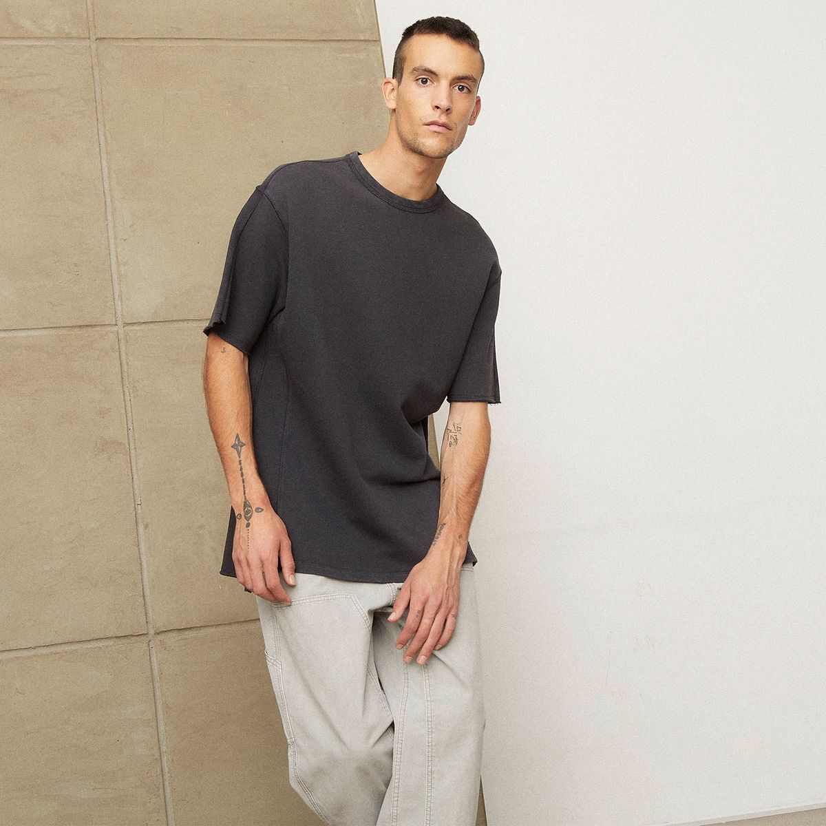 AMERICANINO - Polera Manga Corta Algodón Hombre Americanino