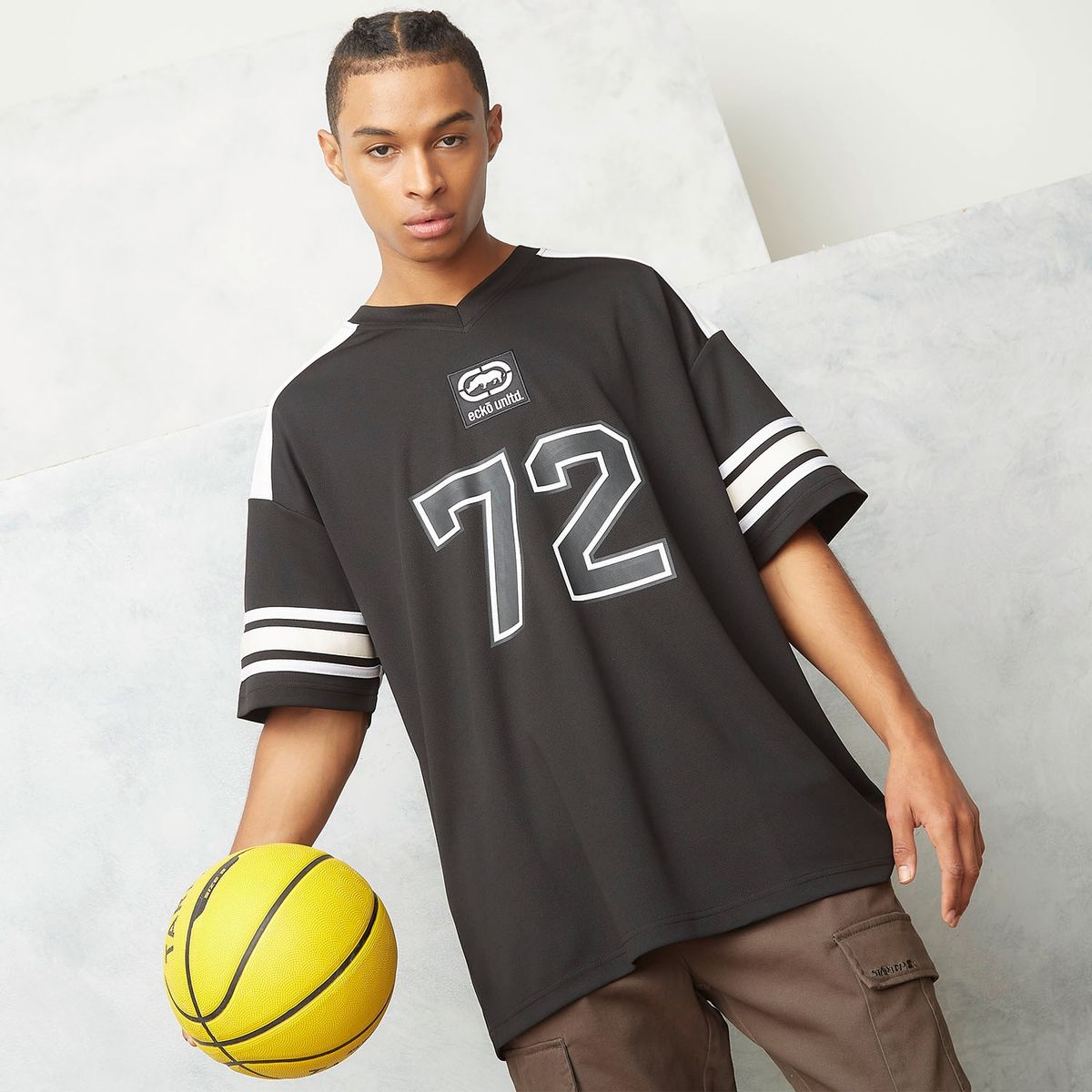 ECKO - Polera Urbano Manga Corta Hombre Ecko