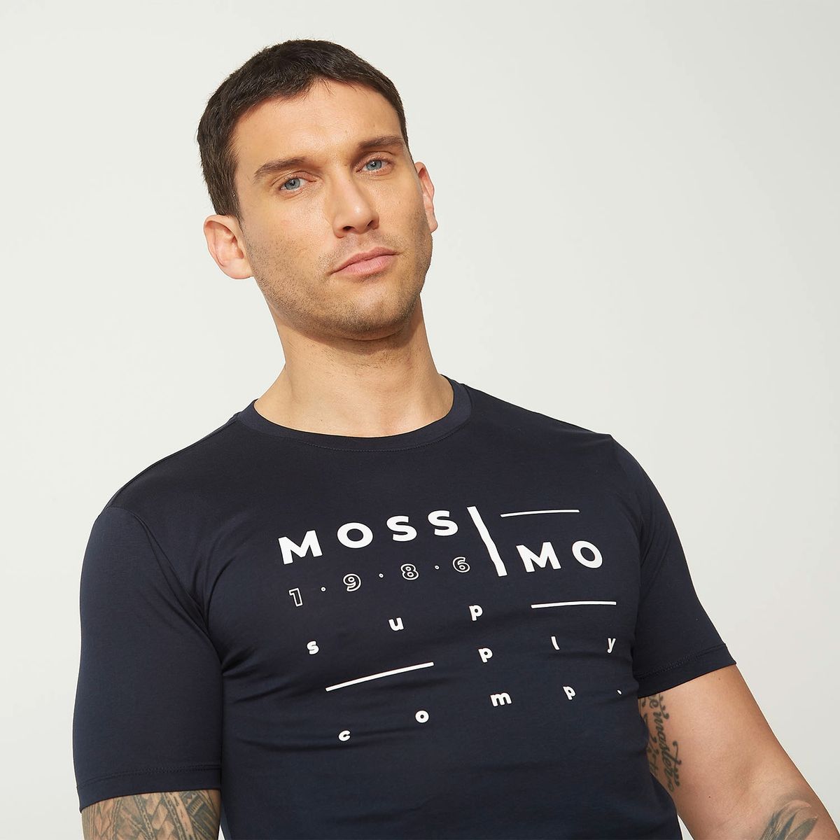 MOSSIMO - Polera Manga Corta Algodón Hombre Mossimo