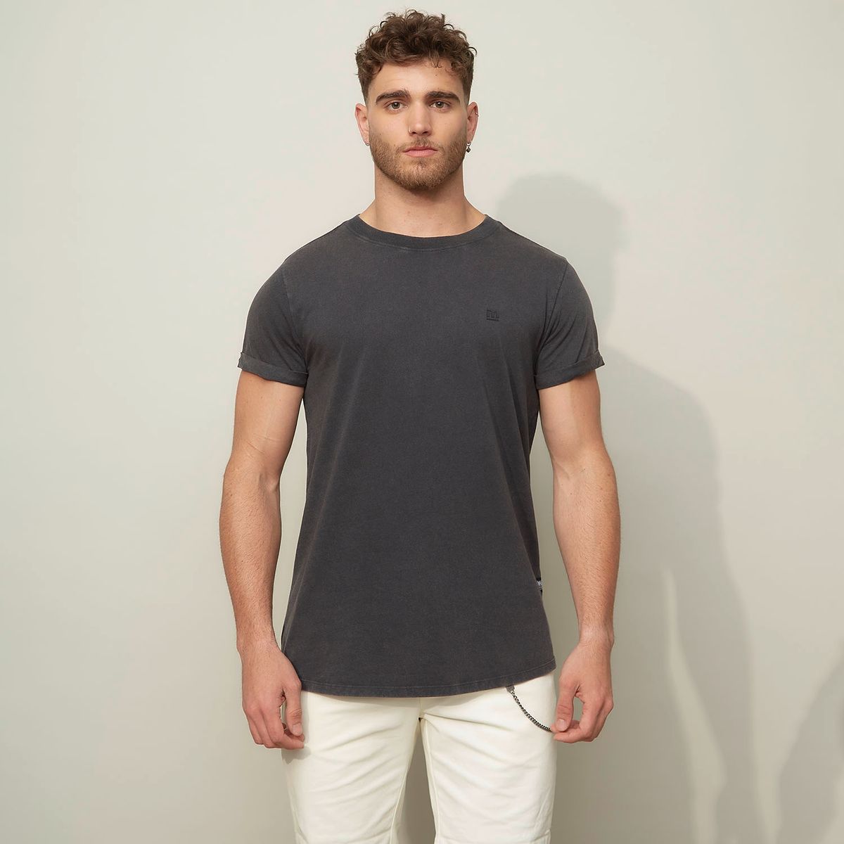 MOSSIMO - Polera Manga Corta Algodón Hombre Mossimo
