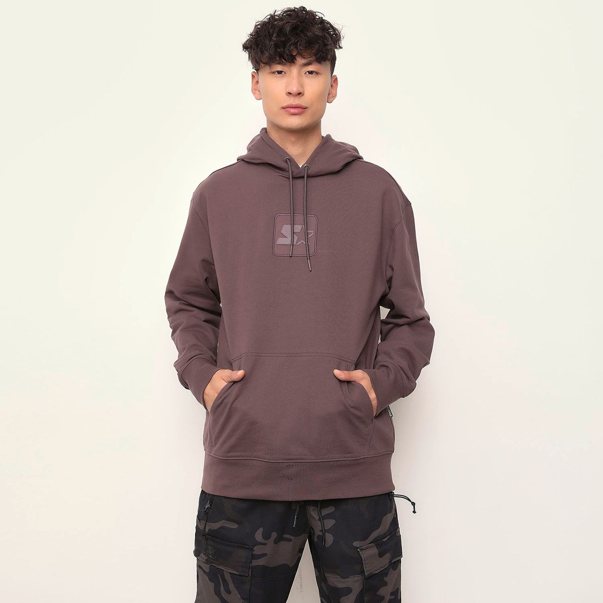 STARTER - Polerón Hoodie Casual Algodón Hombre Starter