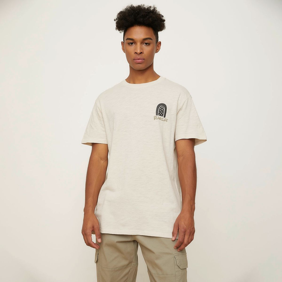 BEARCLIFF - Polera Manga Corta Algodón Hombre Bearcliff