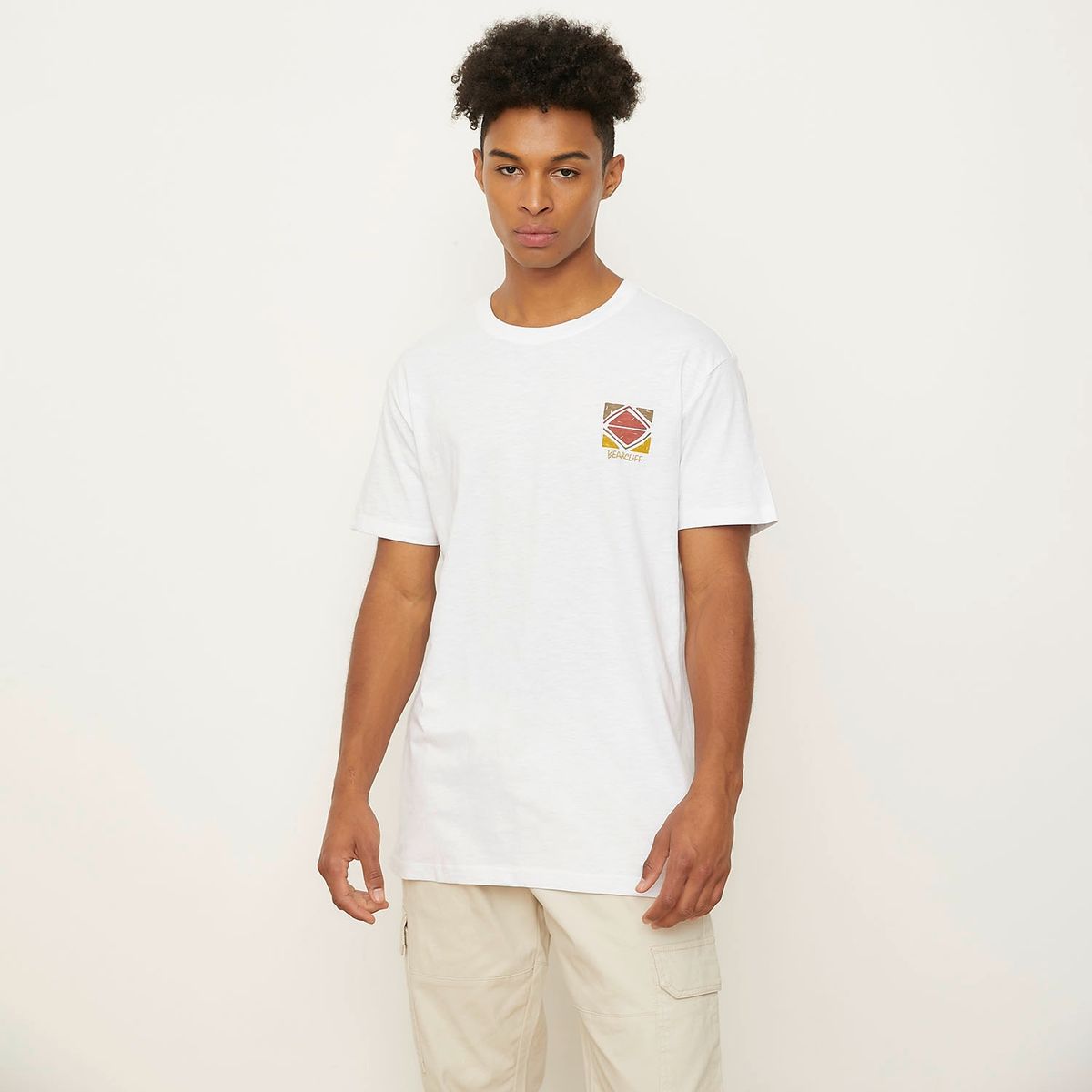 BEARCLIFF - Polera Manga Corta Algodón Hombre Bearcliff