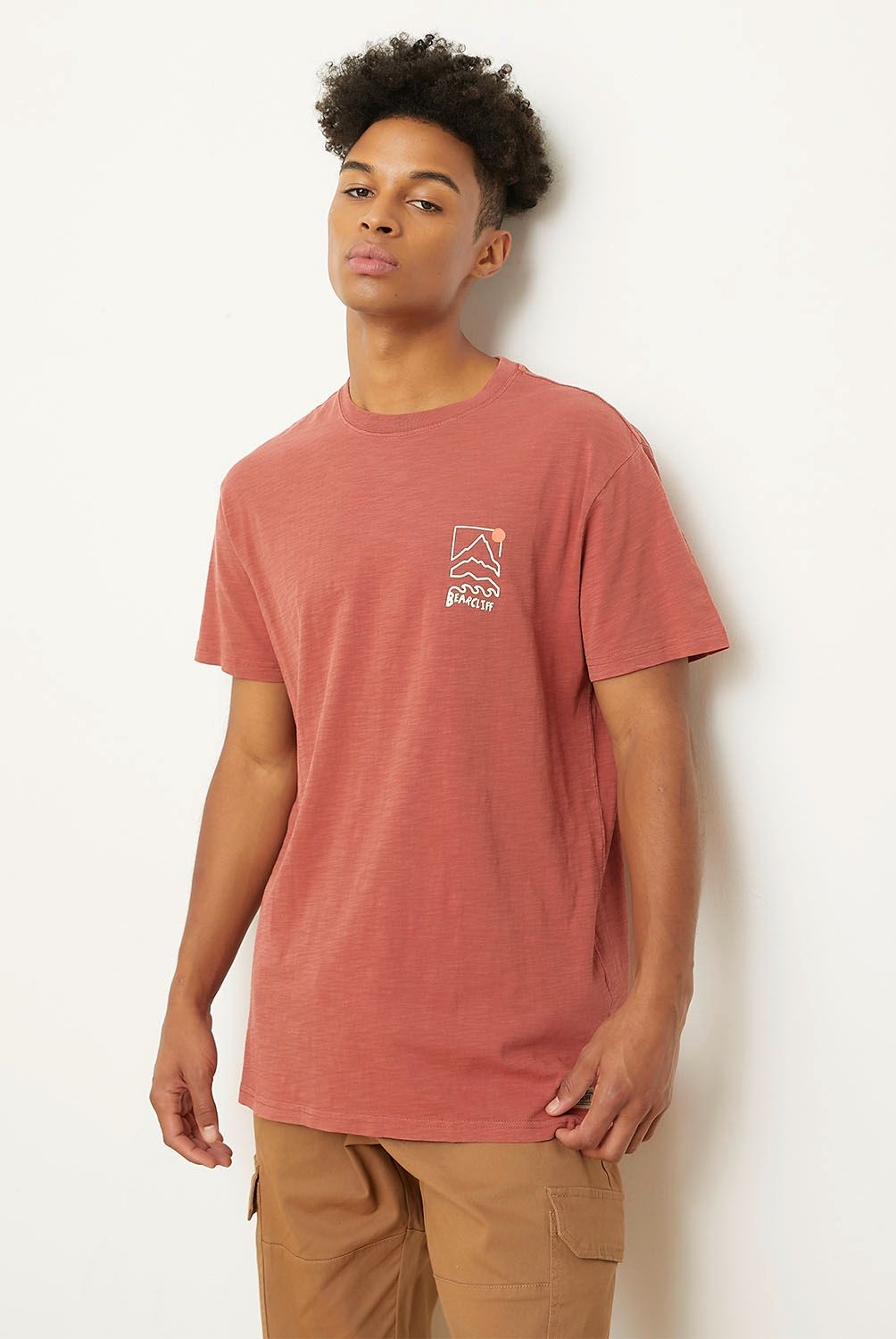 BEARCLIFF - Polera Manga Corta Algodón Hombre Bearcliff