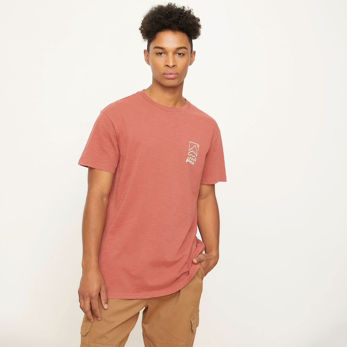 BEARCLIFF - Polera Manga Corta Algodón Hombre Bearcliff