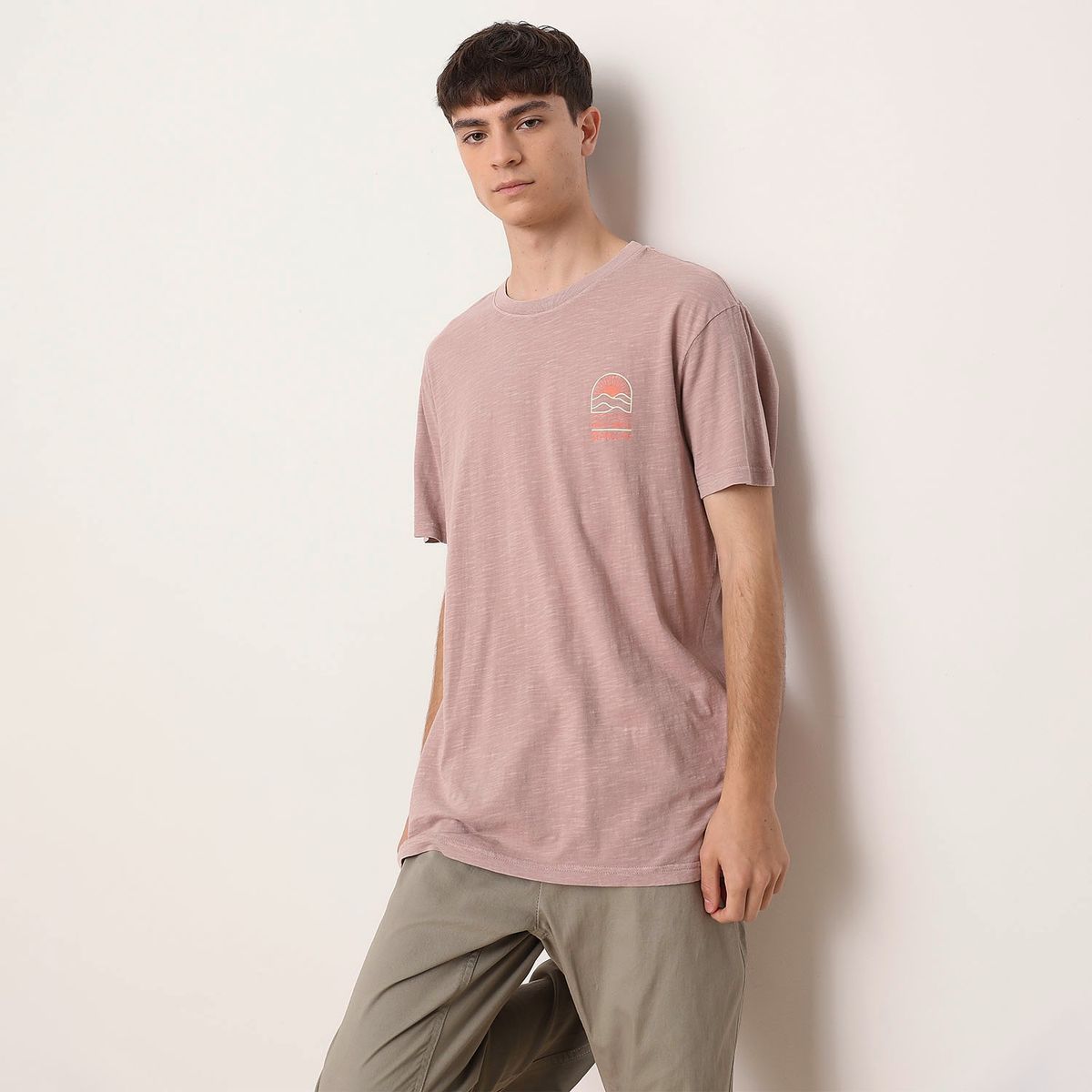 BEARCLIFF - Polera Manga Corta Algodón Hombre Bearcliff